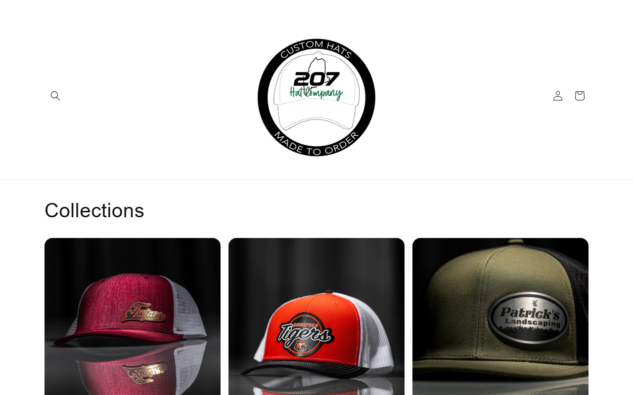 207hatcompany.com screenshot
