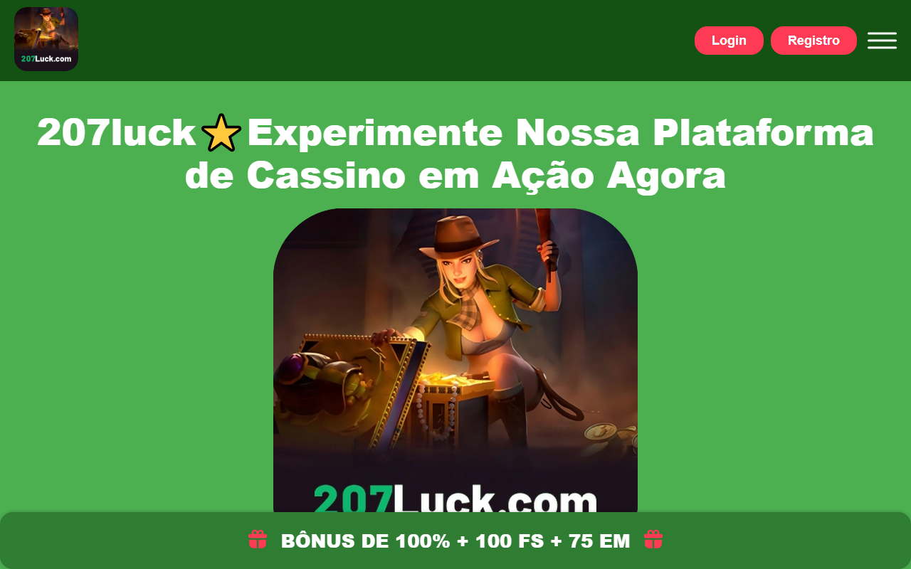 207luck-login.com screenshot
