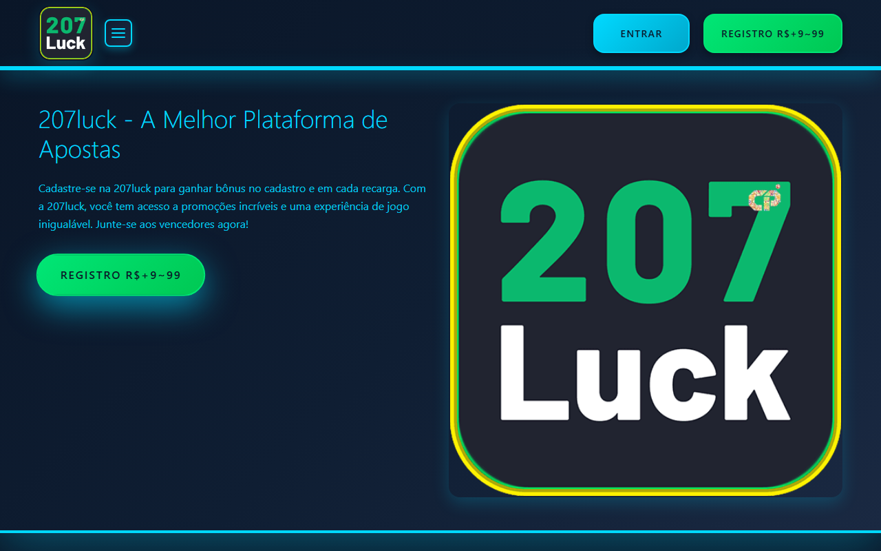 207luckjogos.com screenshot