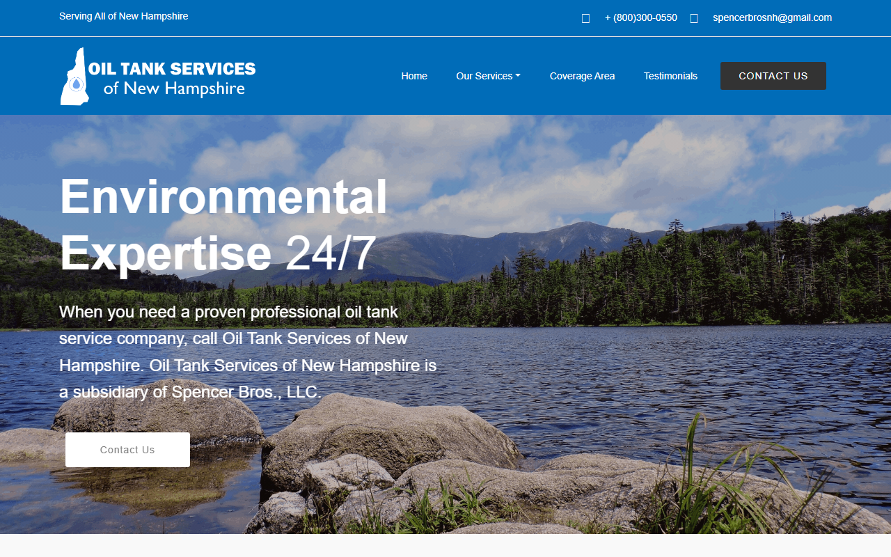 207oiltank.com screenshot