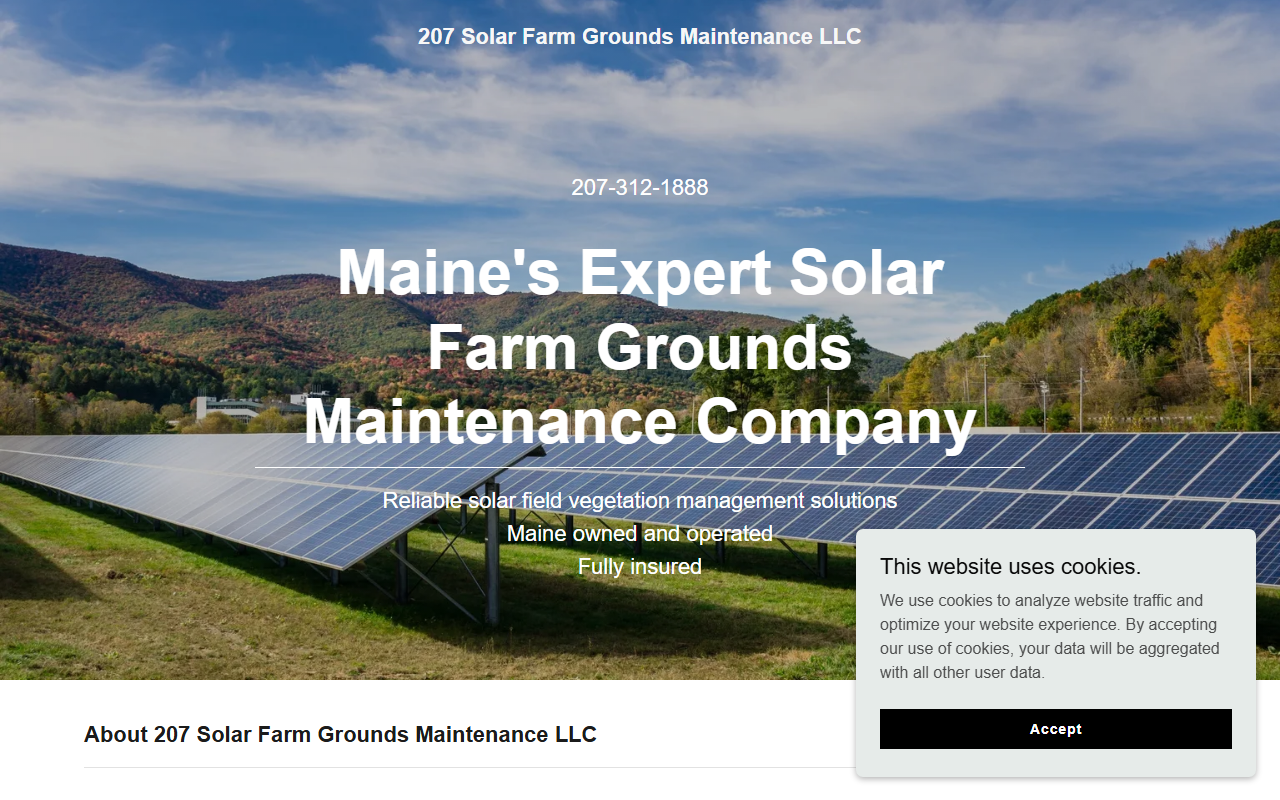 207solarfarm.com screenshot