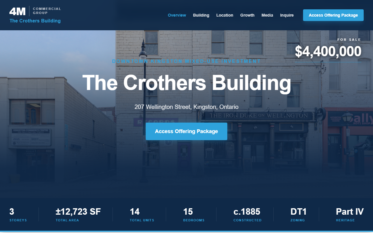 207wellington.com screenshot