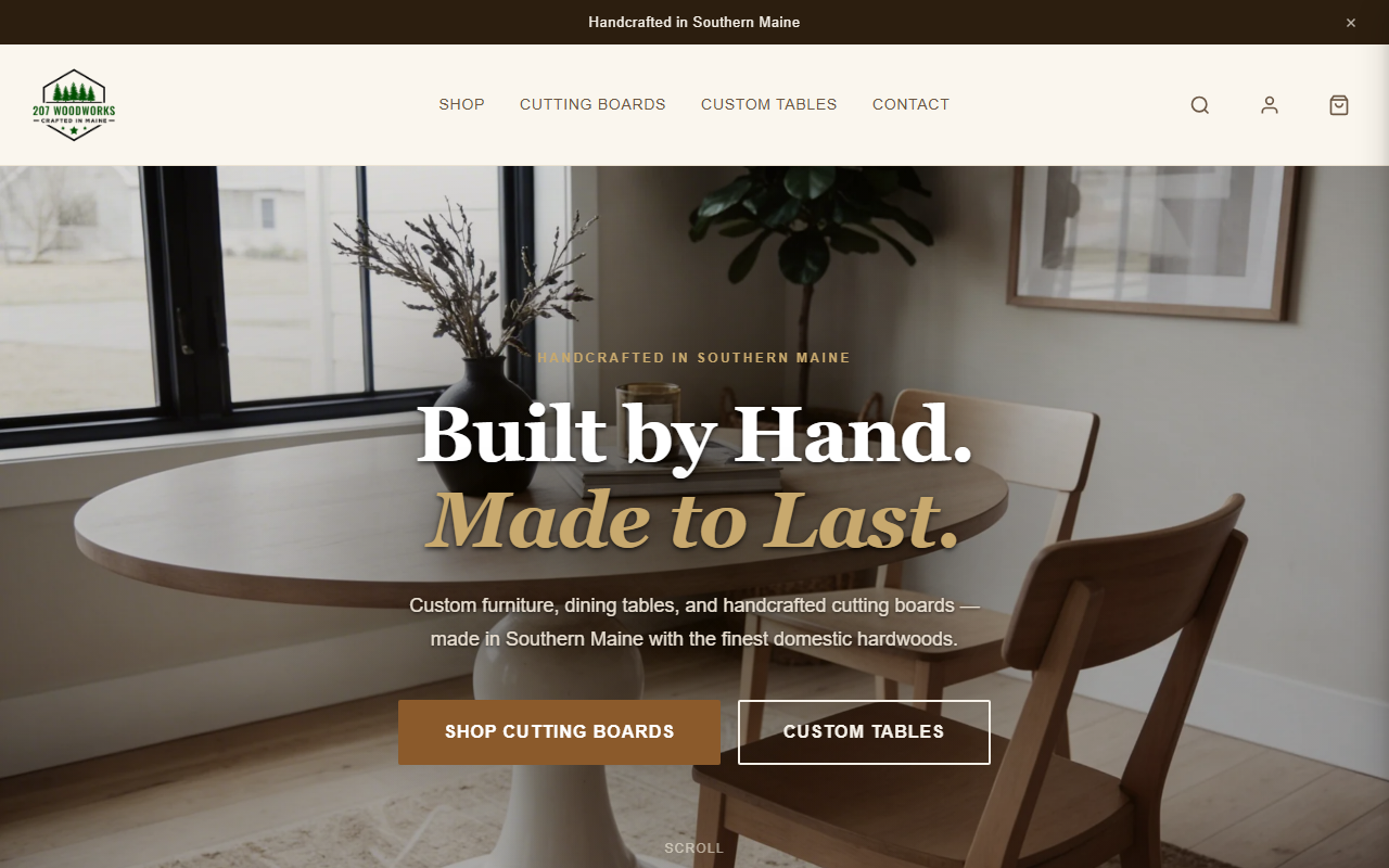207woodworks.com screenshot
