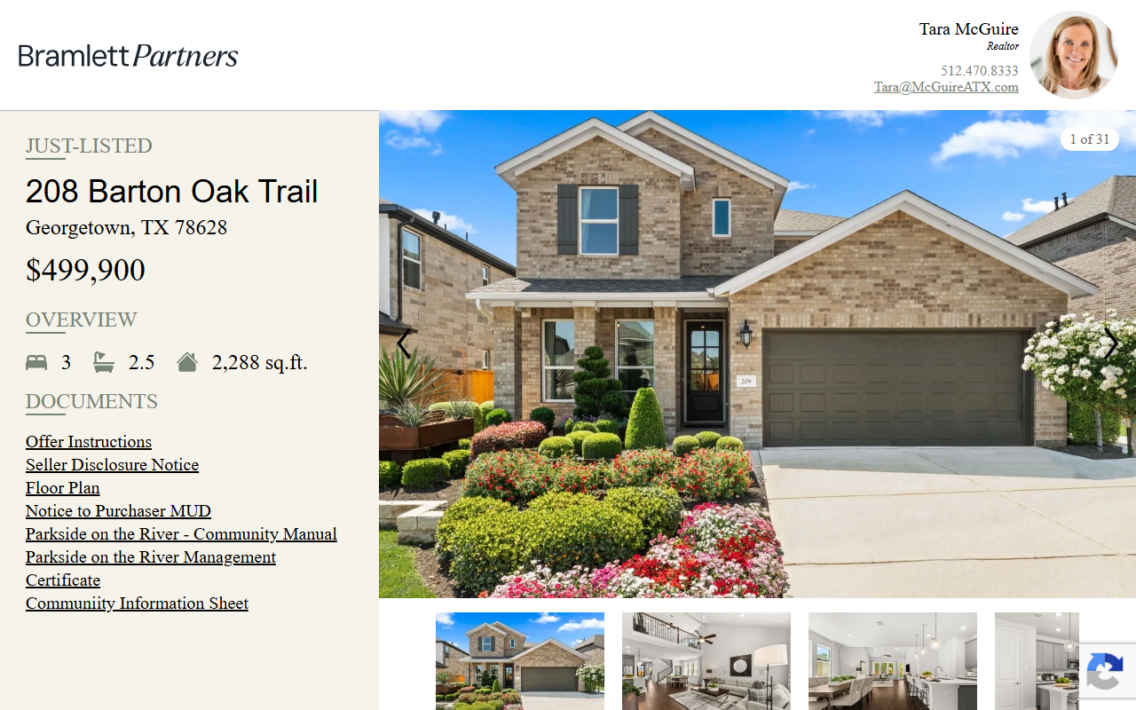 208bartonoak.com screenshot