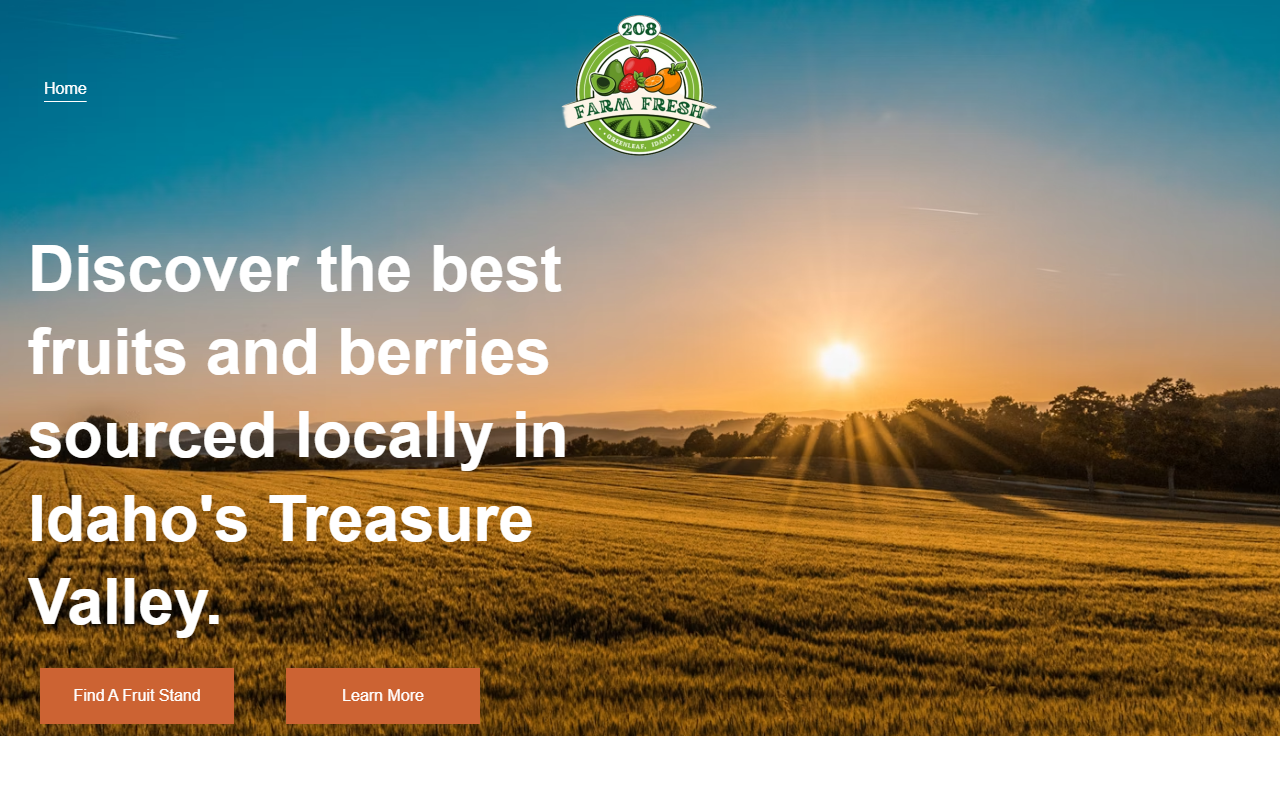 208farmfresh.com screenshot