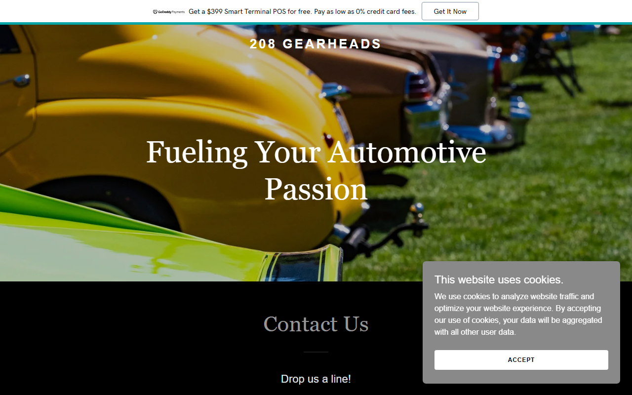 208gearheads.com screenshot