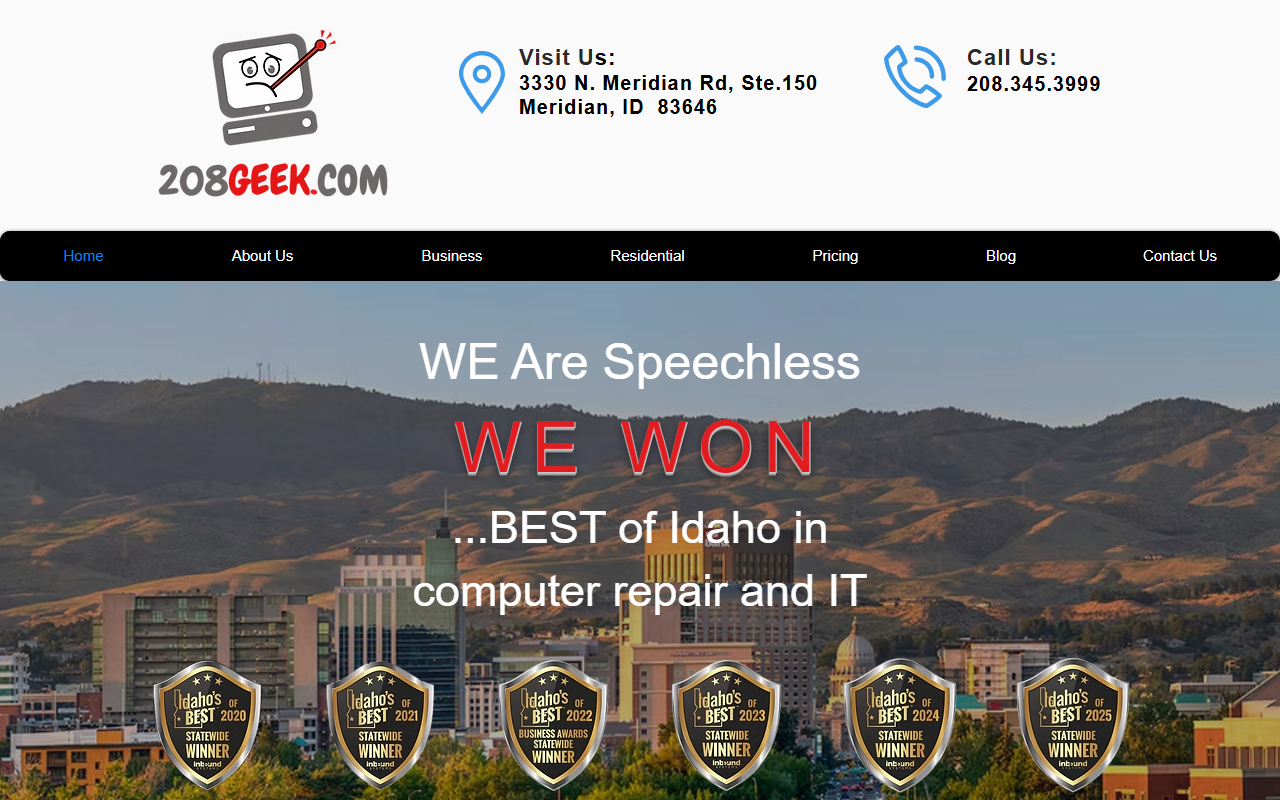 208geekdesigns.com screenshot
