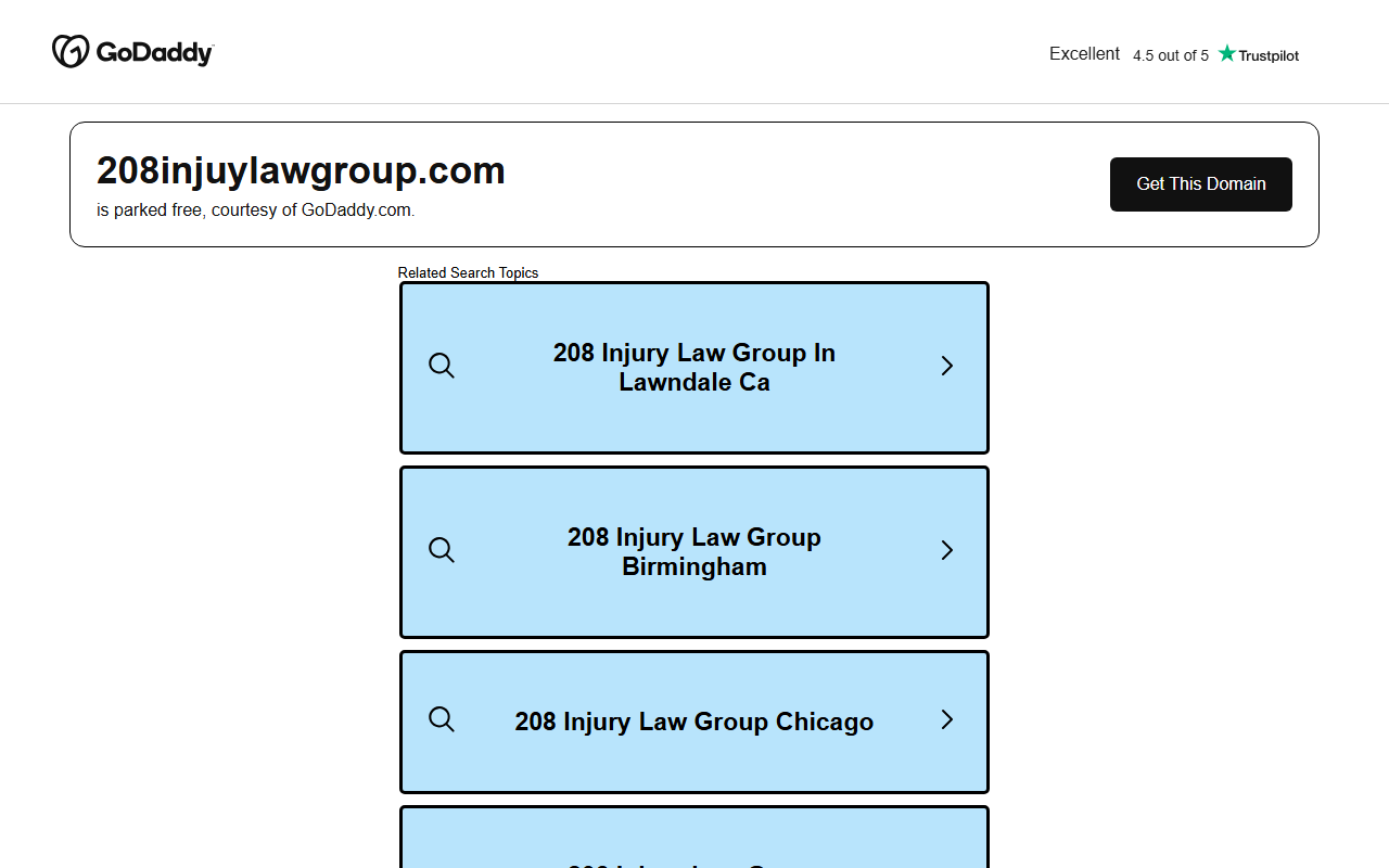 208injuylawgroup.com screenshot