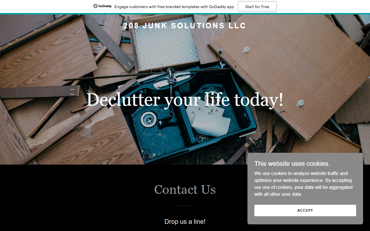 208junksolutions.com screenshot