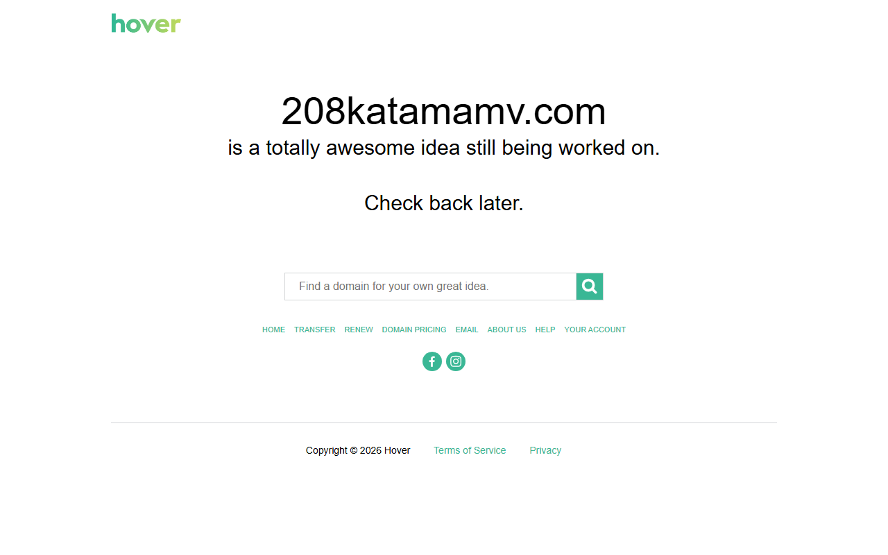 208katamamv.com screenshot