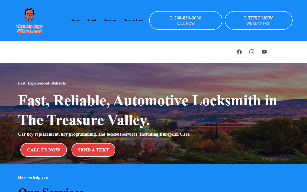 208keyguys.com screenshot