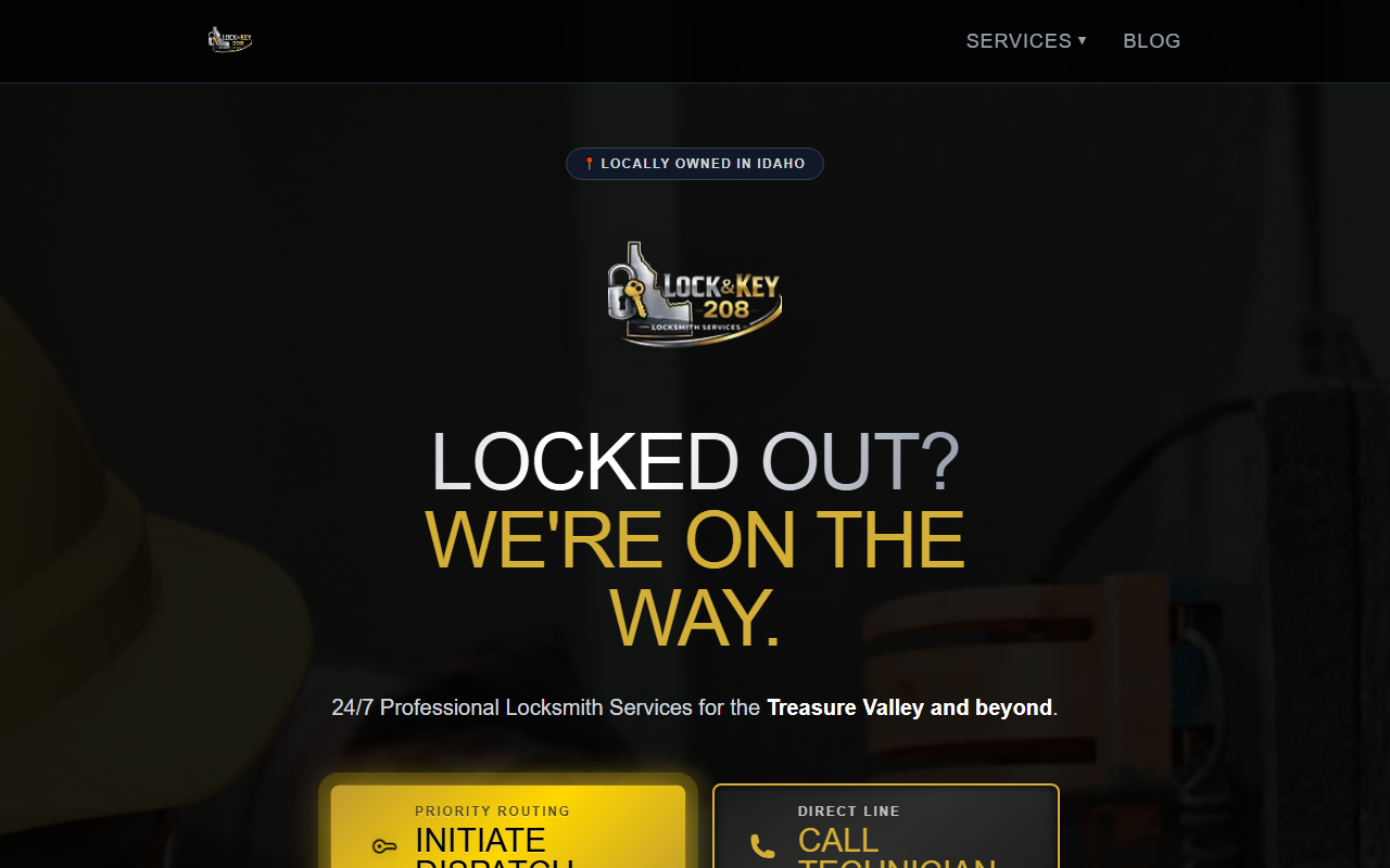 208locknkey.com screenshot