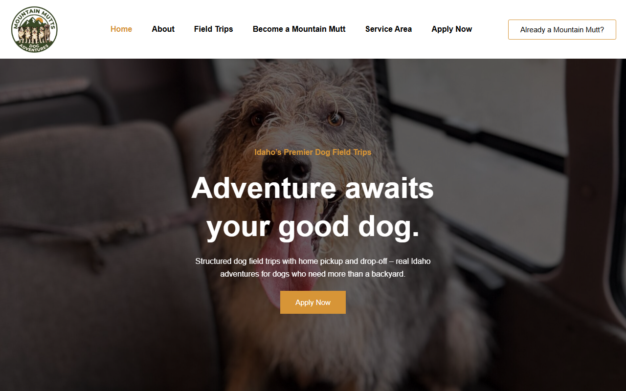 208mountainmutts.com screenshot