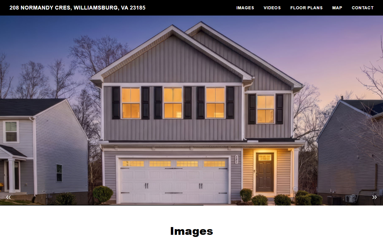 208normandy.com screenshot