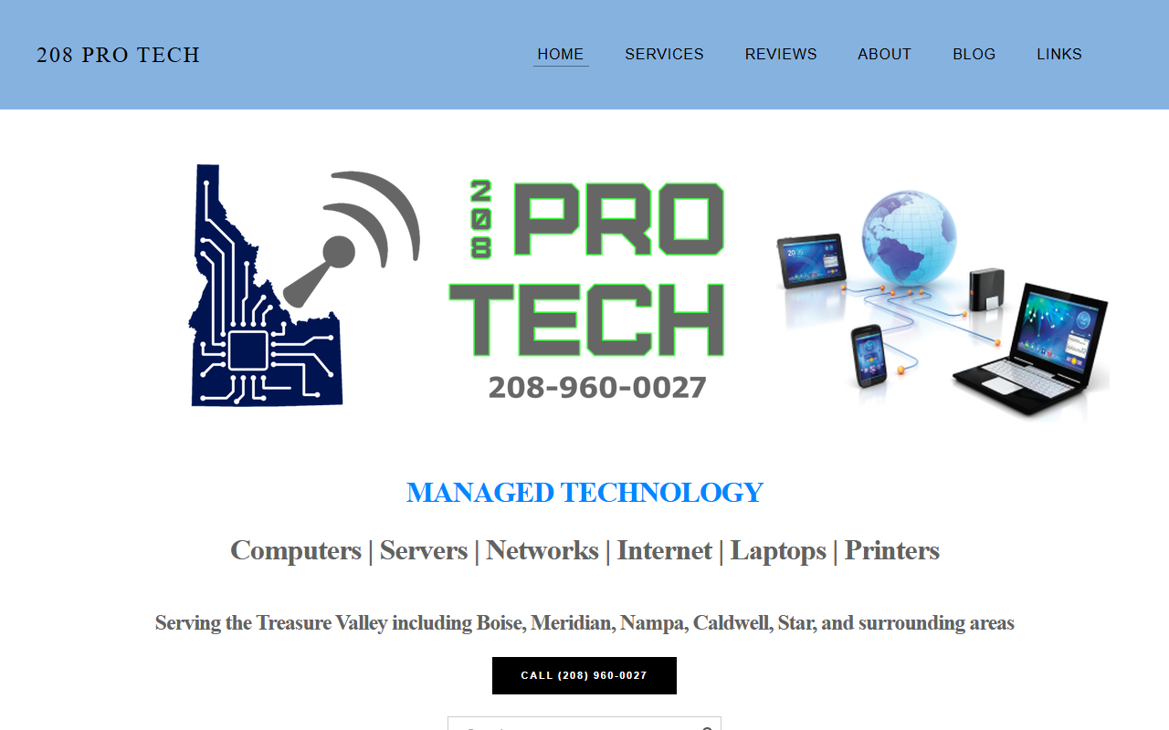 208protech.com screenshot