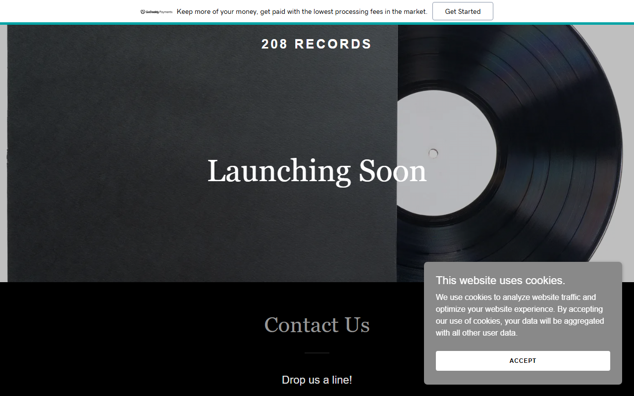 208records.com screenshot