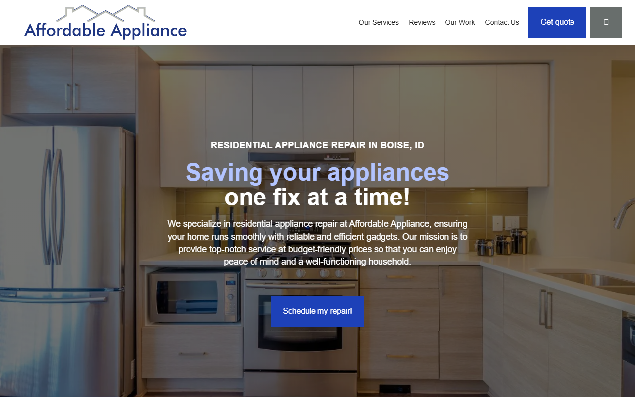 208repairs.com screenshot
