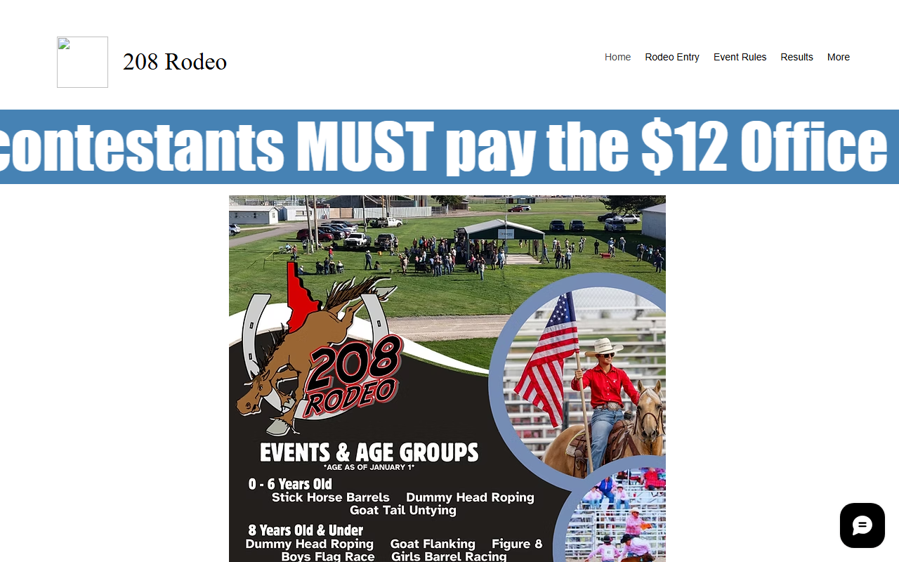 208rodeoid.com screenshot
