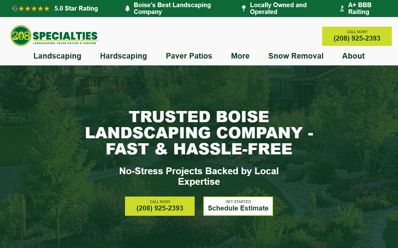 208specialties.com screenshot