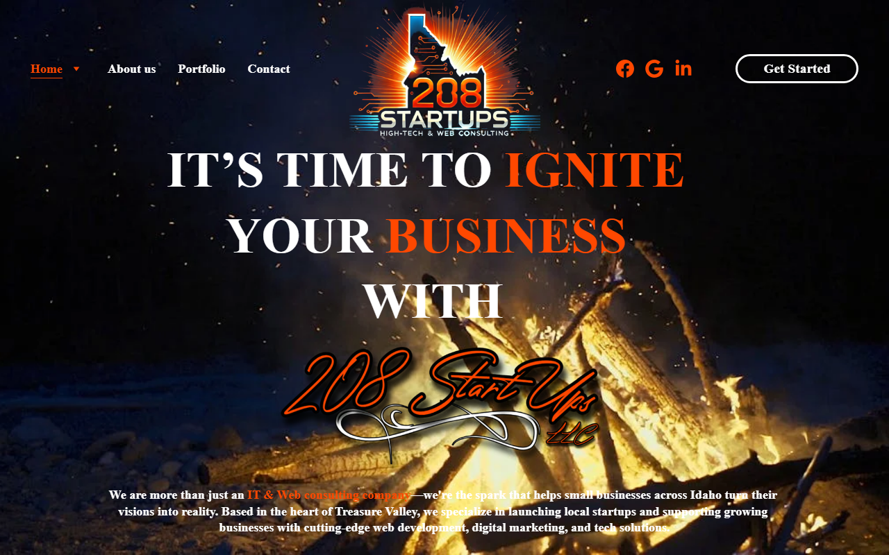 208startups.com screenshot