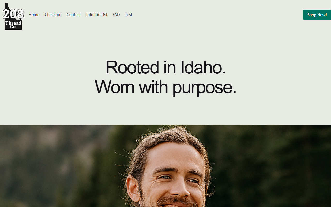 208threadco.com screenshot
