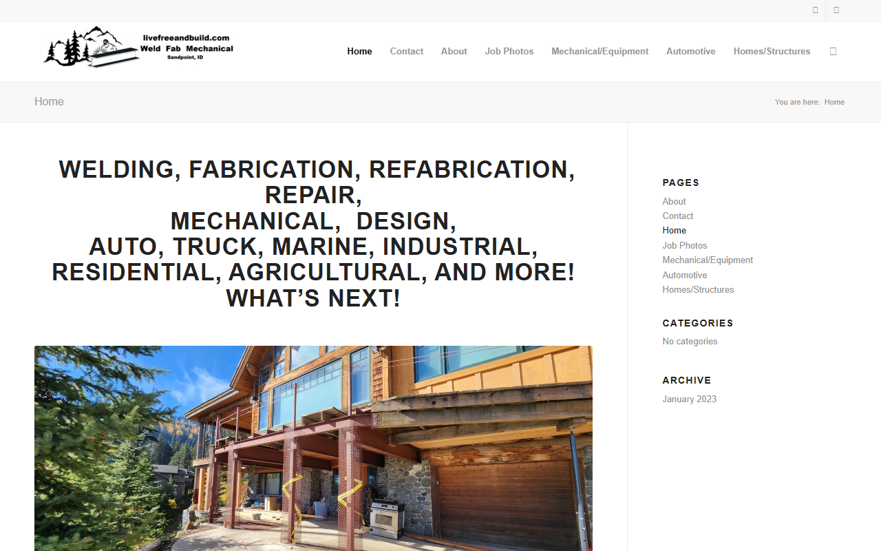 208weldfab.com screenshot