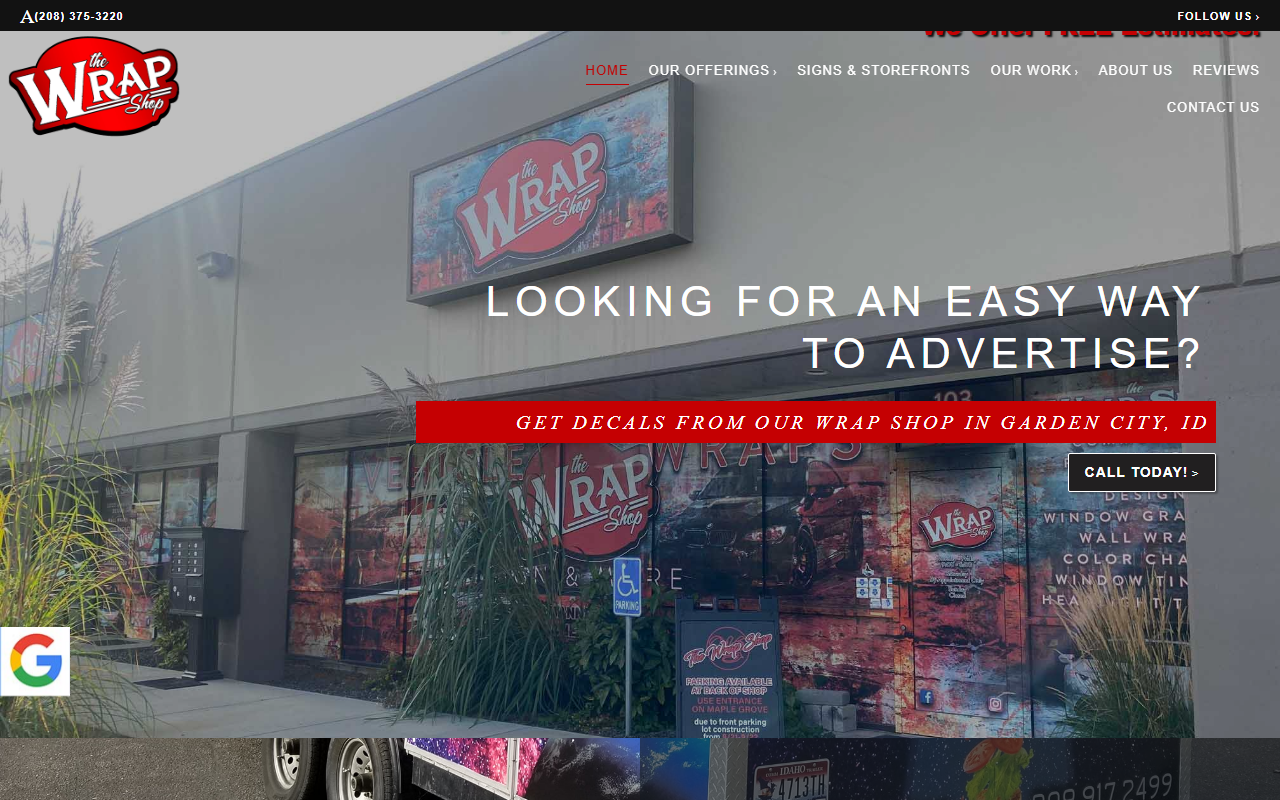 208wrapshopid.com screenshot