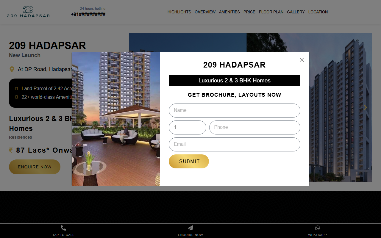 209-hadapsar.com screenshot