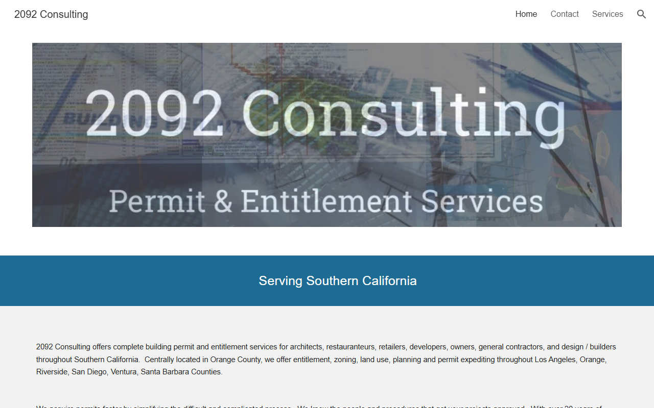2092consulting.com screenshot