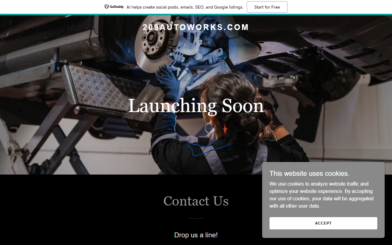 209autoworks.com screenshot