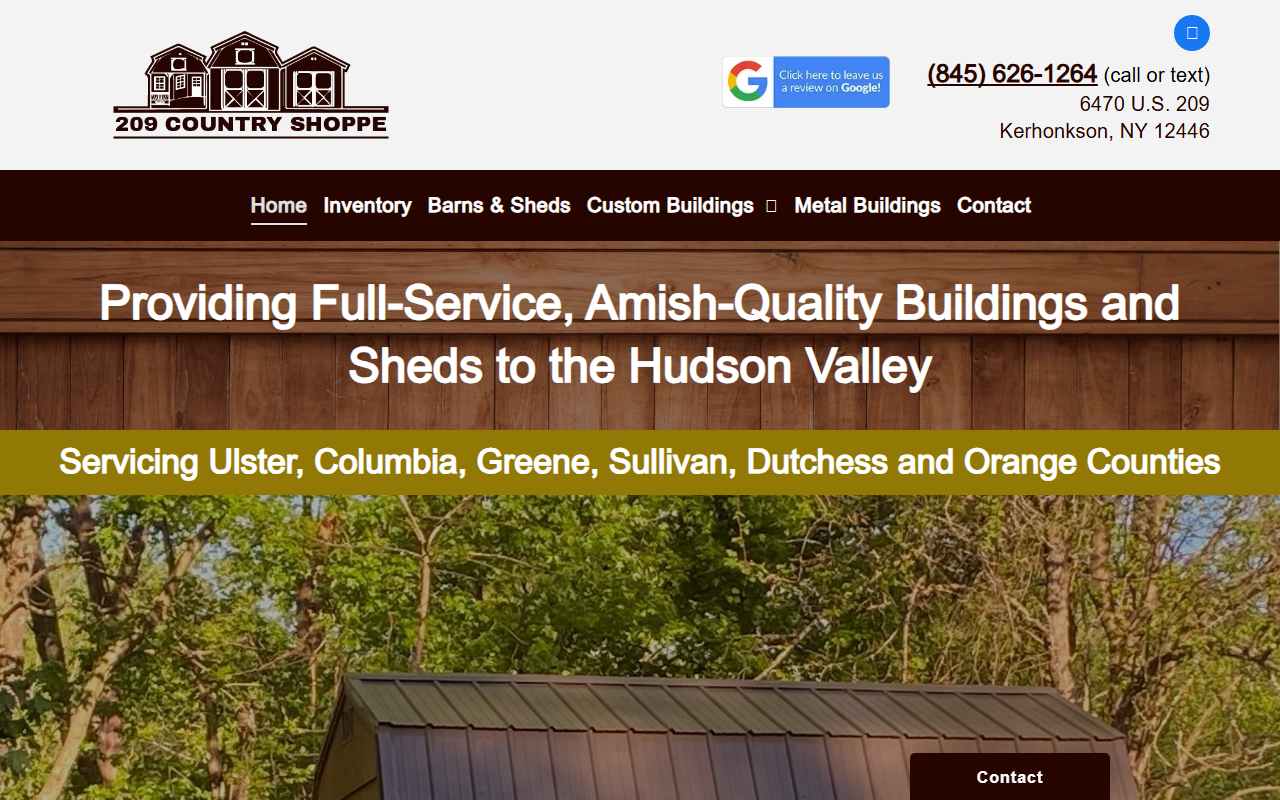 209countryshoppe.com screenshot