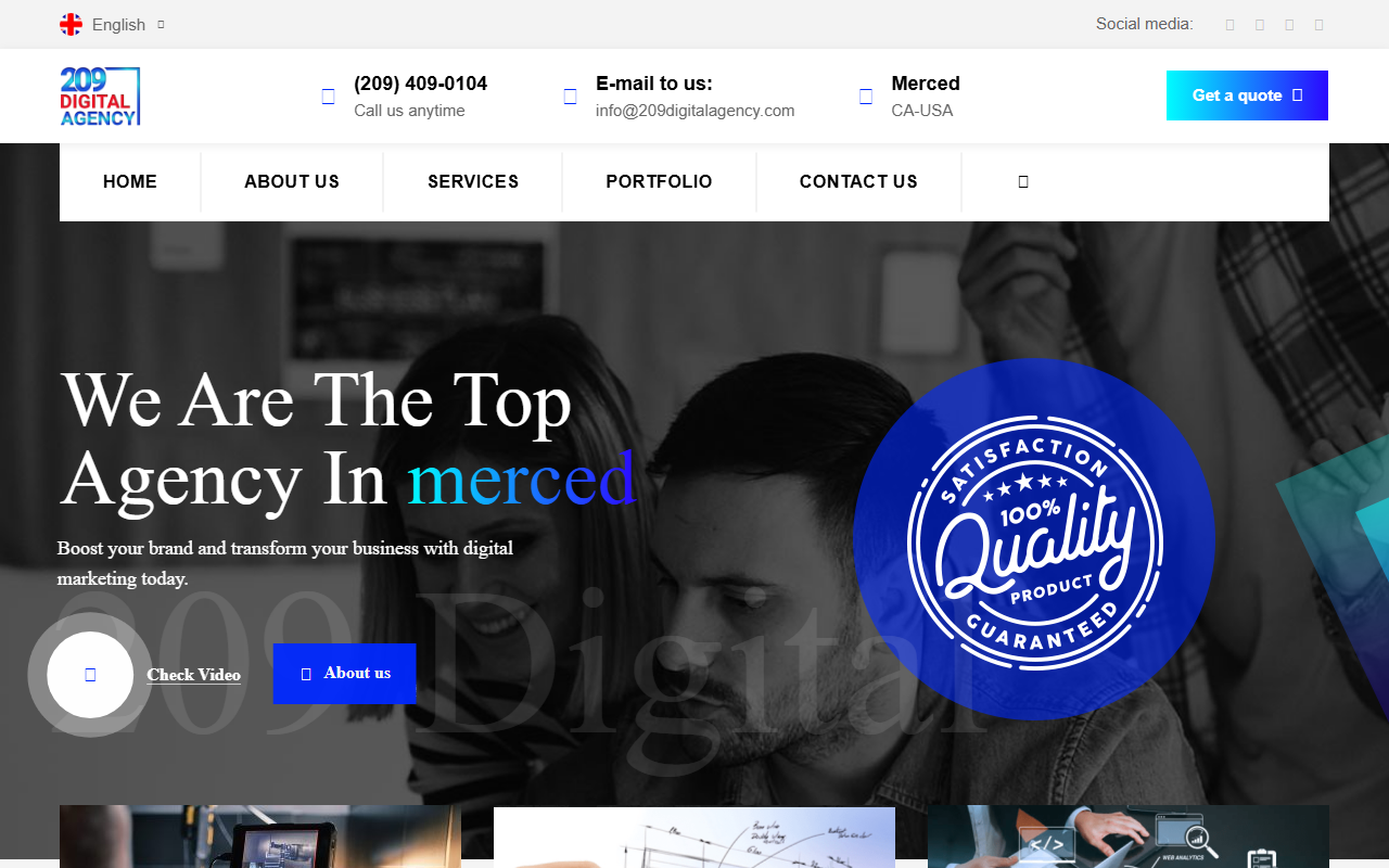 209digitalagency.com screenshot