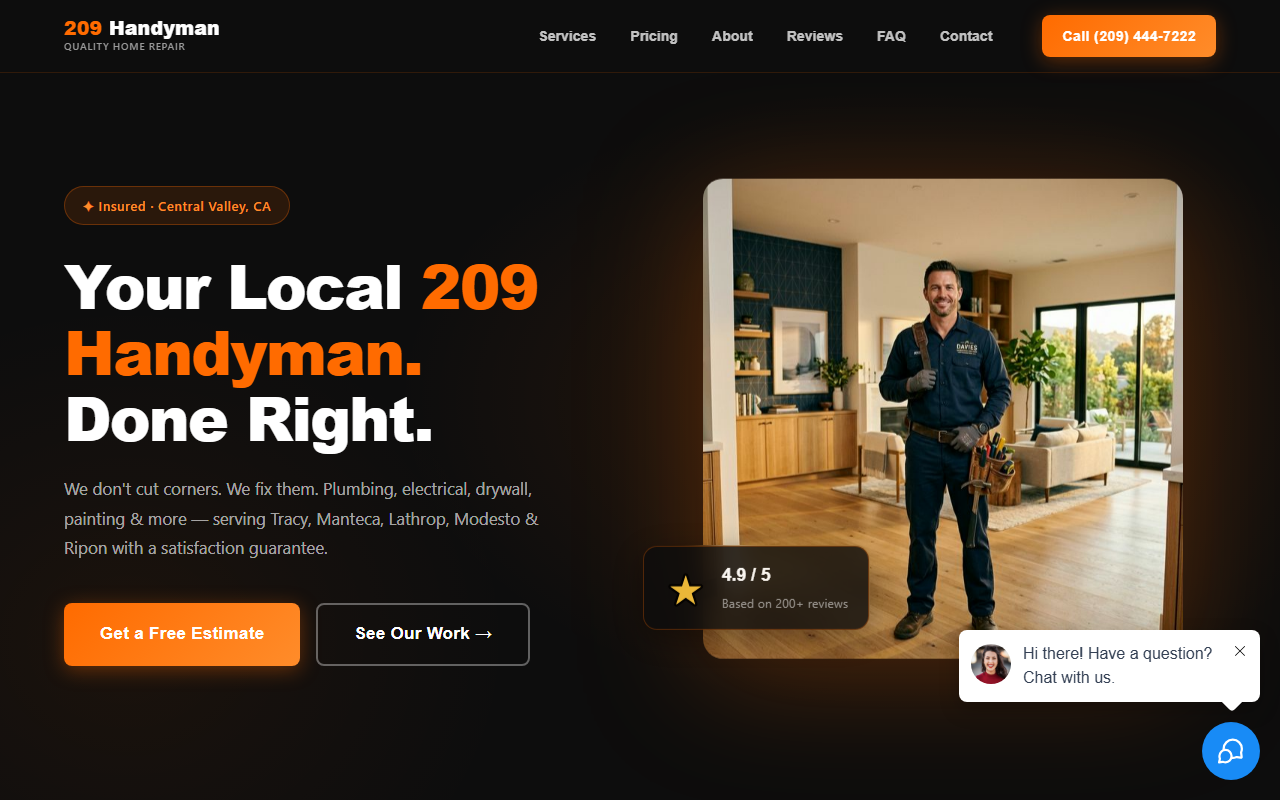 209handyman.com screenshot