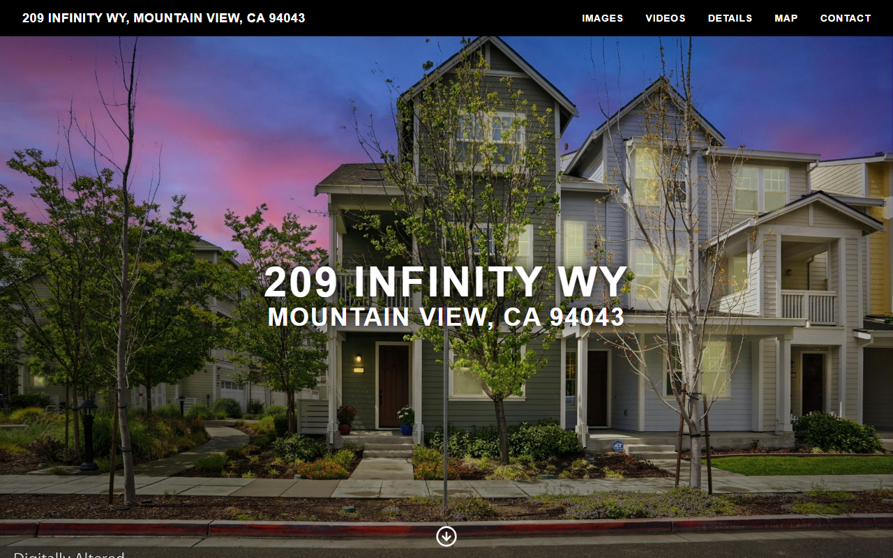 209infinityway.com screenshot