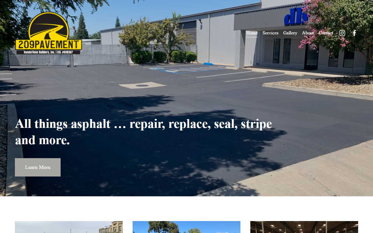 209pavement.com screenshot