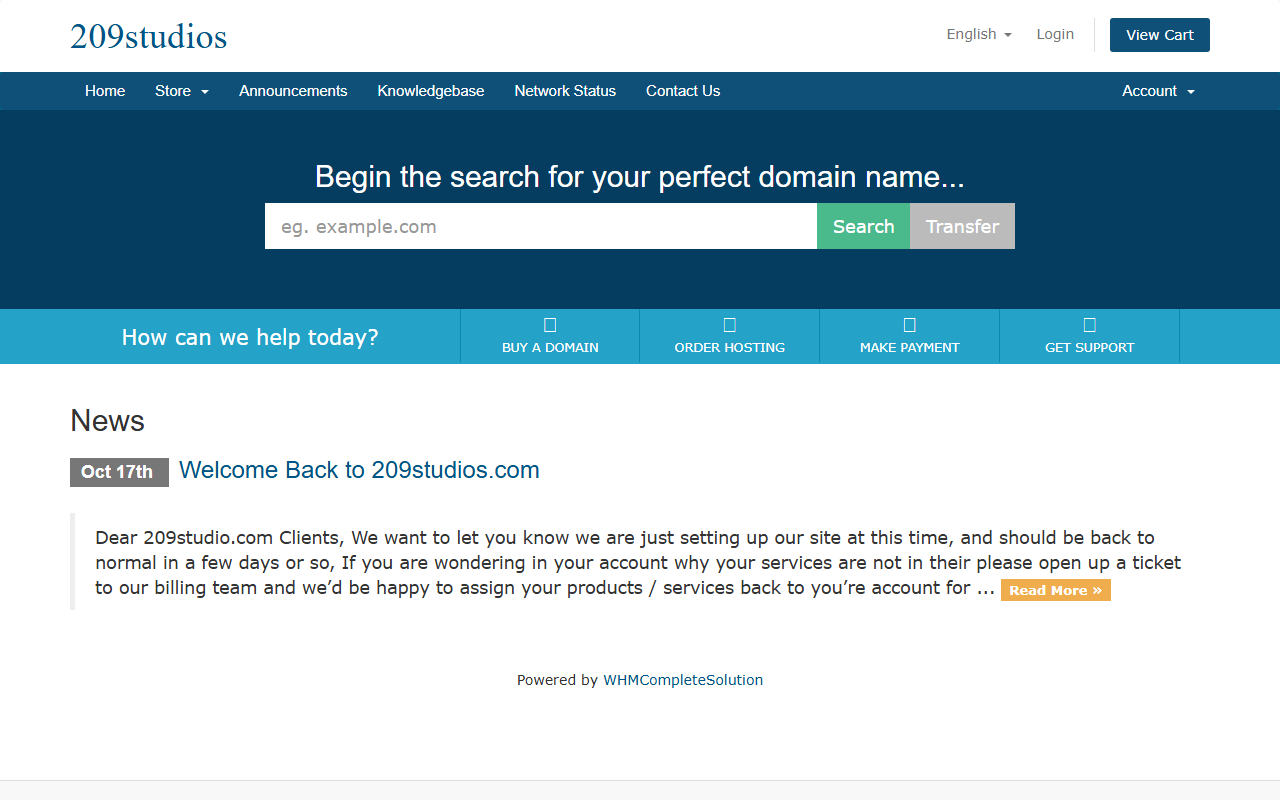 209studios.com screenshot