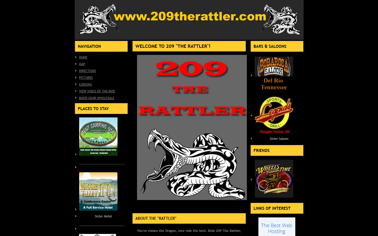 209therattler.com screenshot