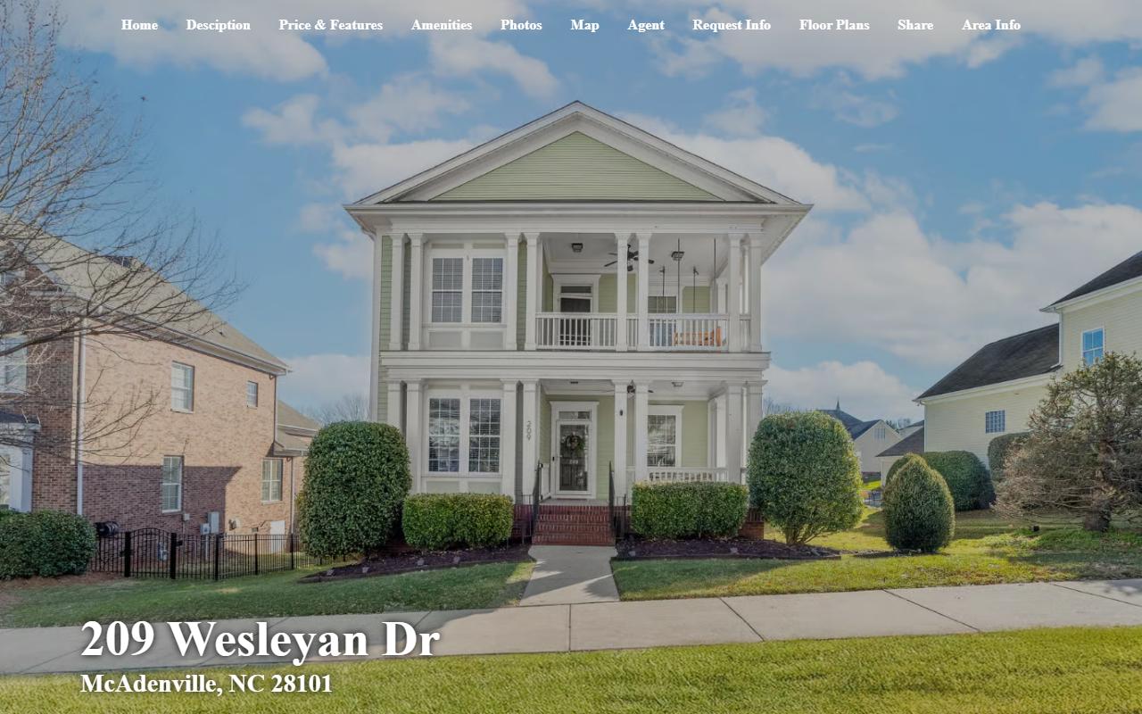 209wesleyan.com screenshot