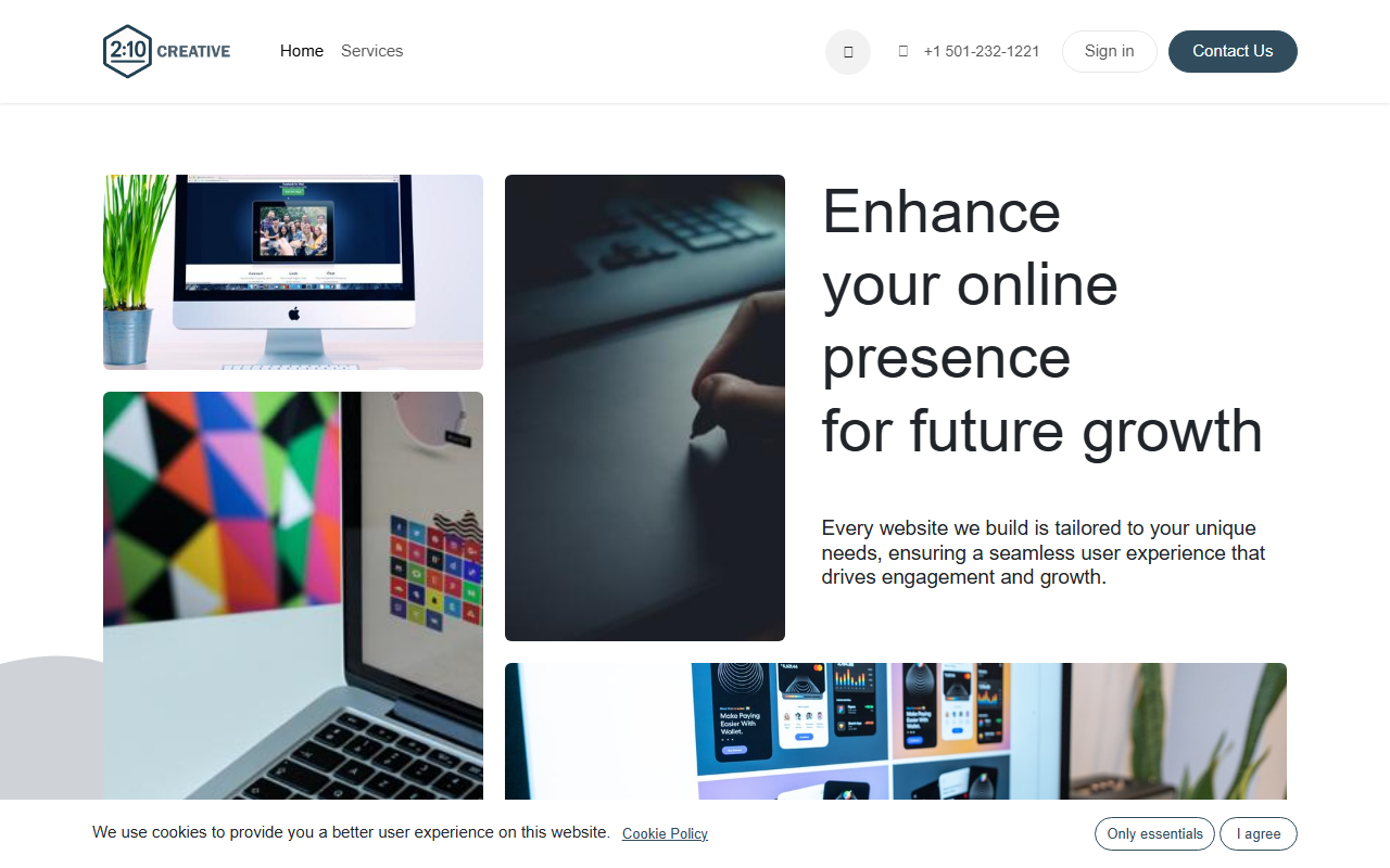 210-creative.com screenshot