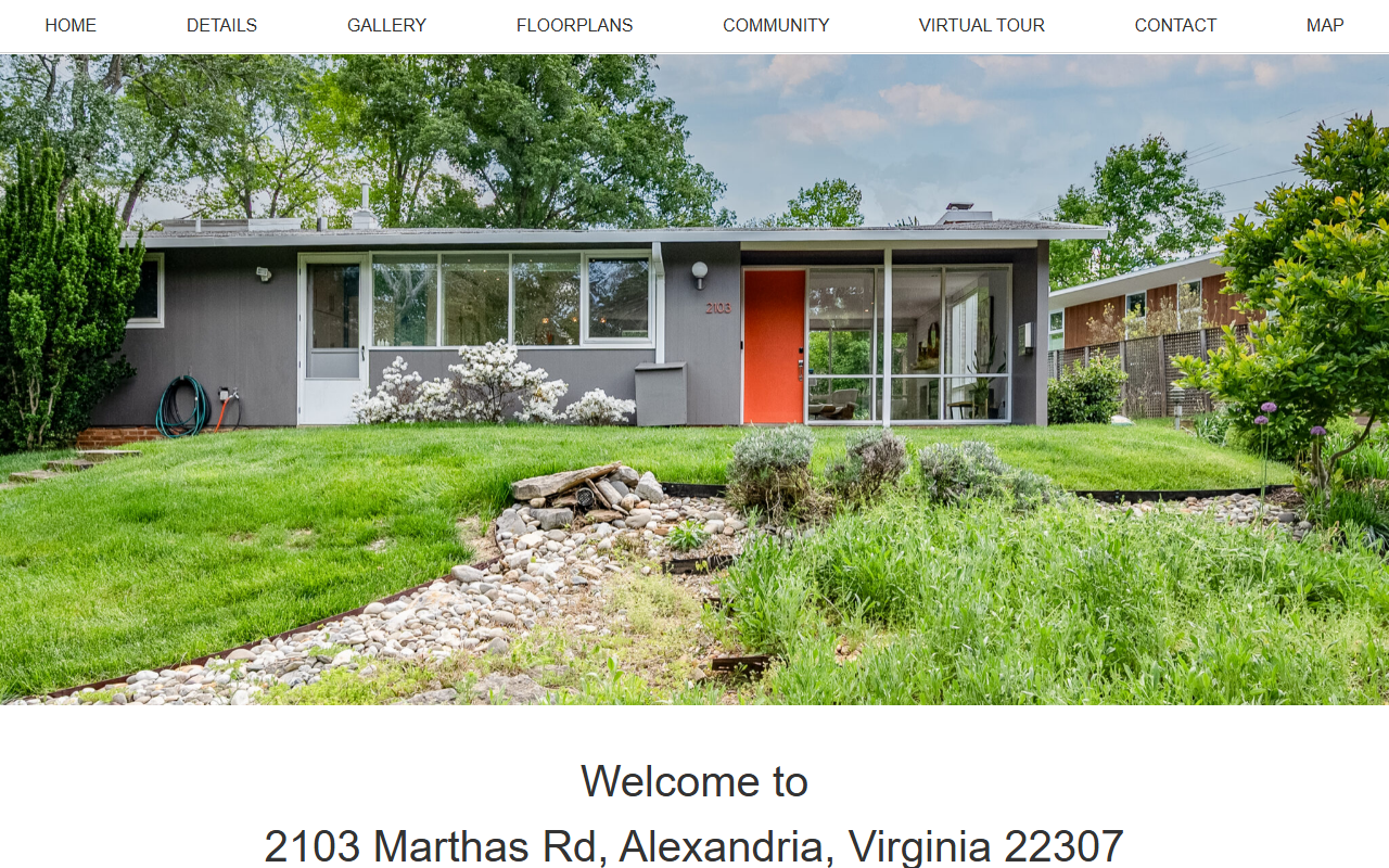 2103marthasroad.com screenshot