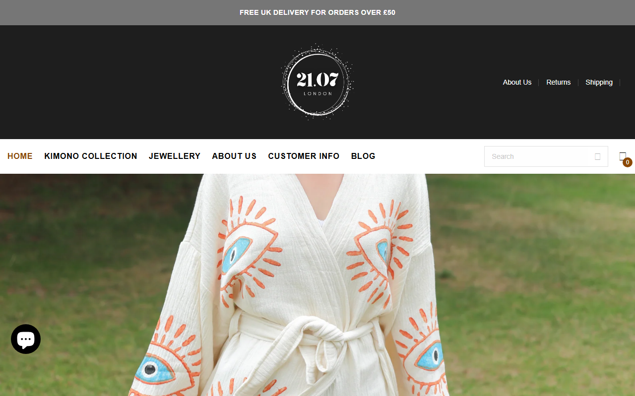 2107london.com screenshot