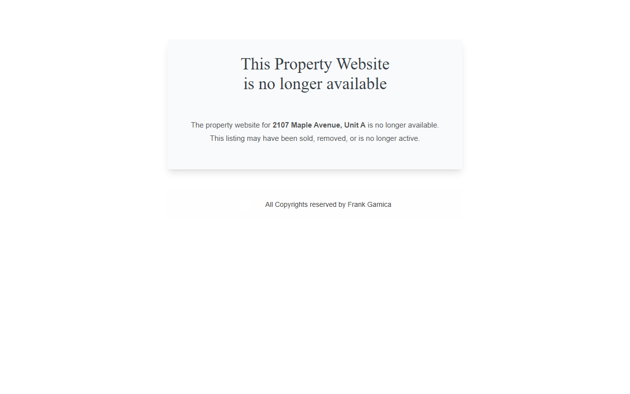 2107mapleavea.com screenshot