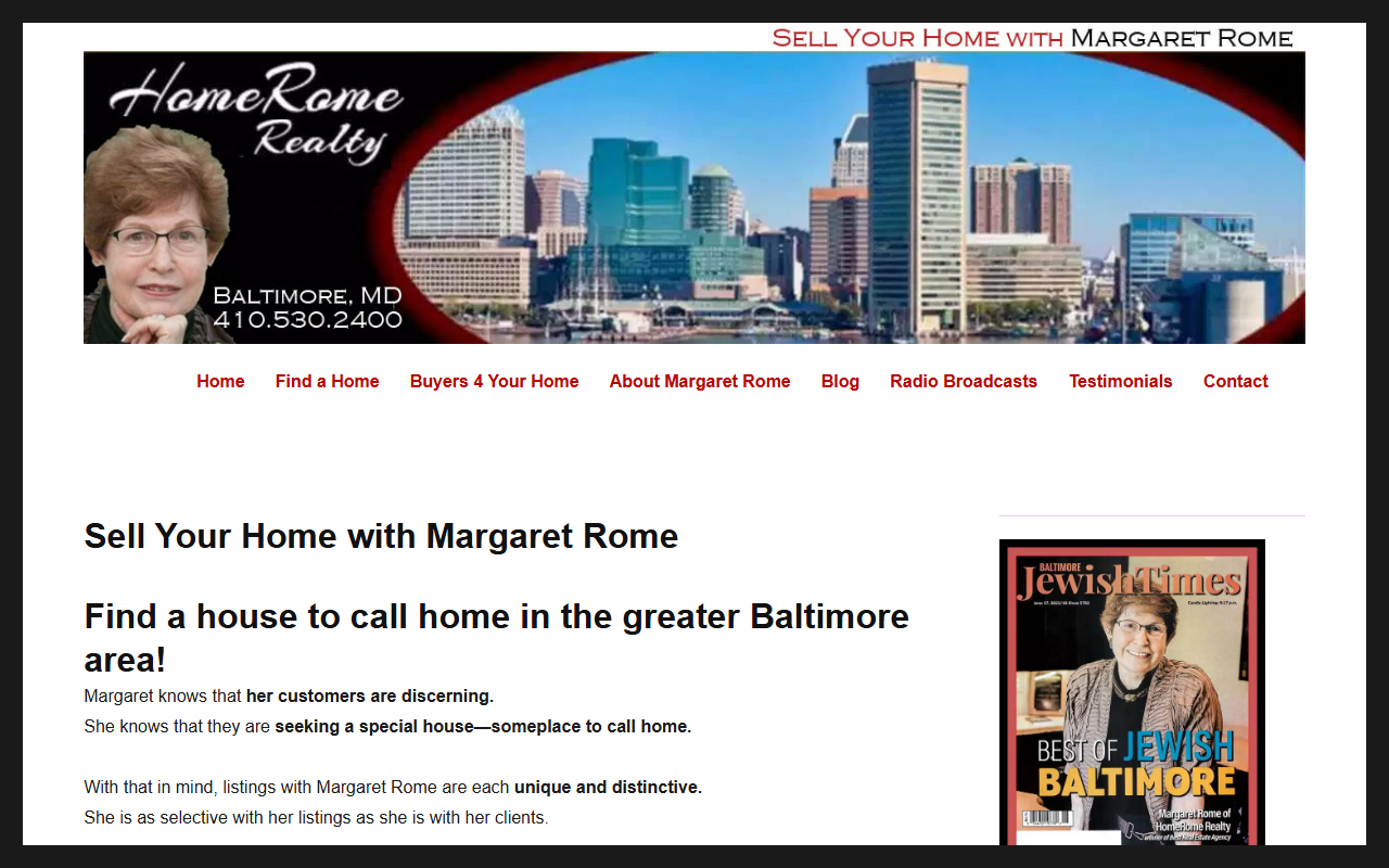 21093listings.com screenshot