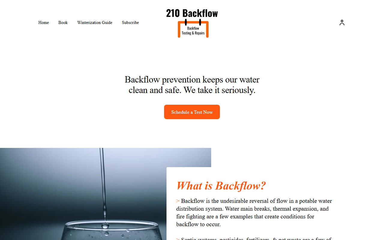 210backflow.com screenshot