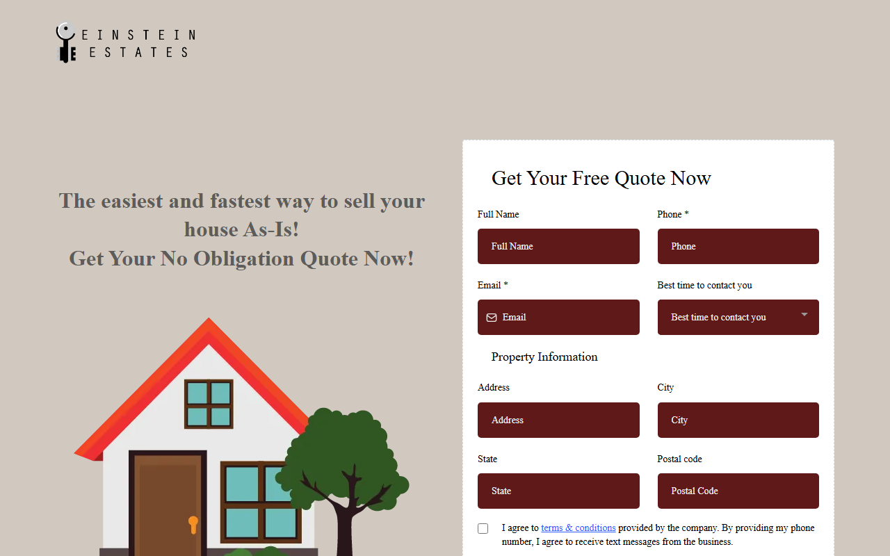 210cash4home.com screenshot