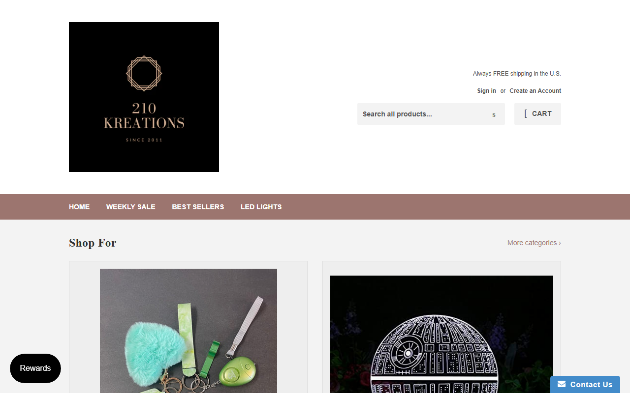 210kreations.com screenshot