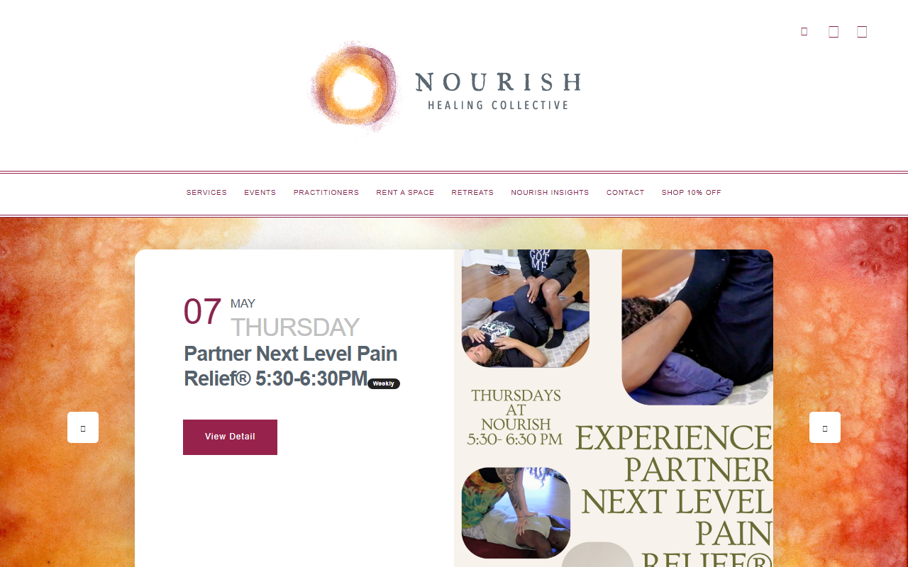210nourish.com screenshot