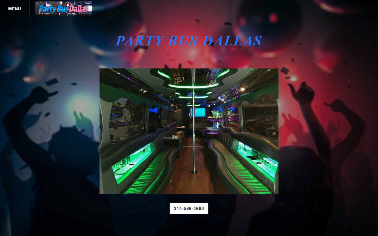 210partybus.com screenshot
