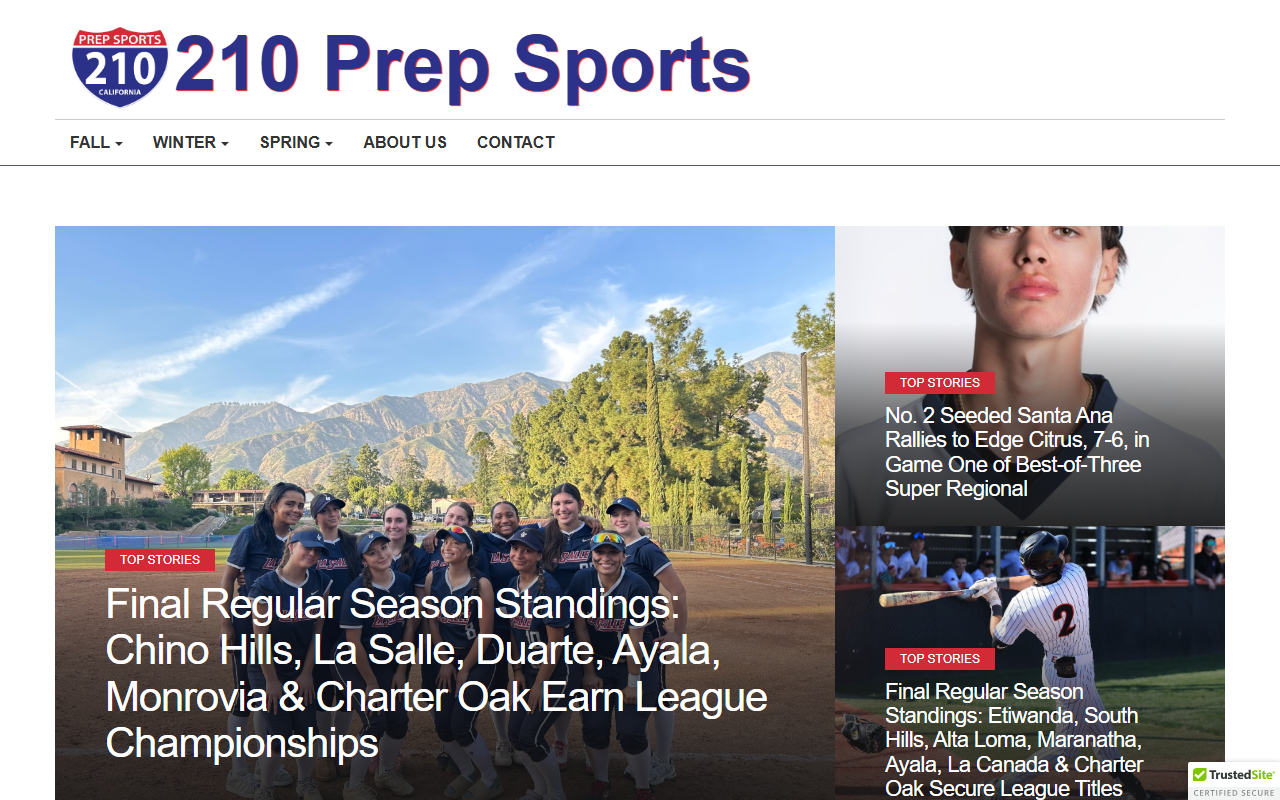 210prepsports.com screenshot