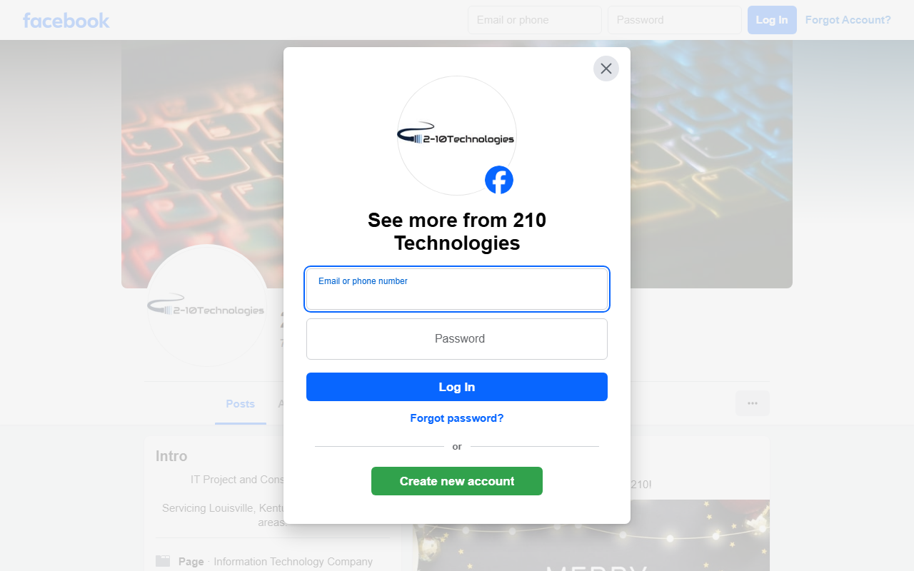 210technologies.com screenshot
